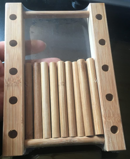 Bücherregal aus Bambus