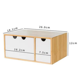 desk space-saving box