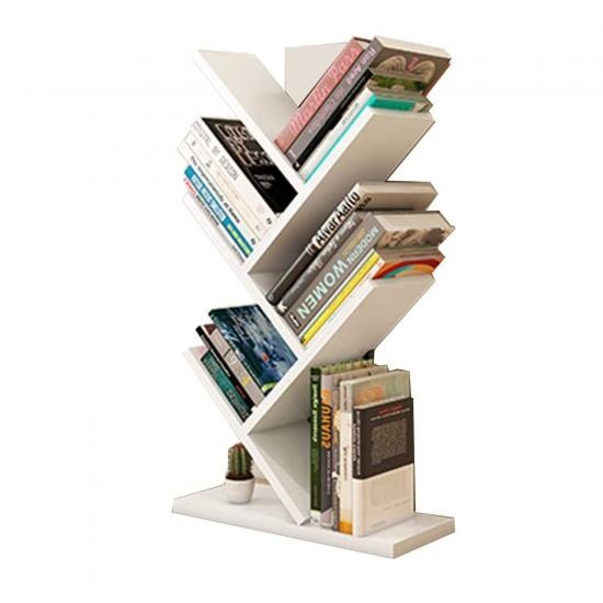 MDF desktop organizer shelf bookshelf