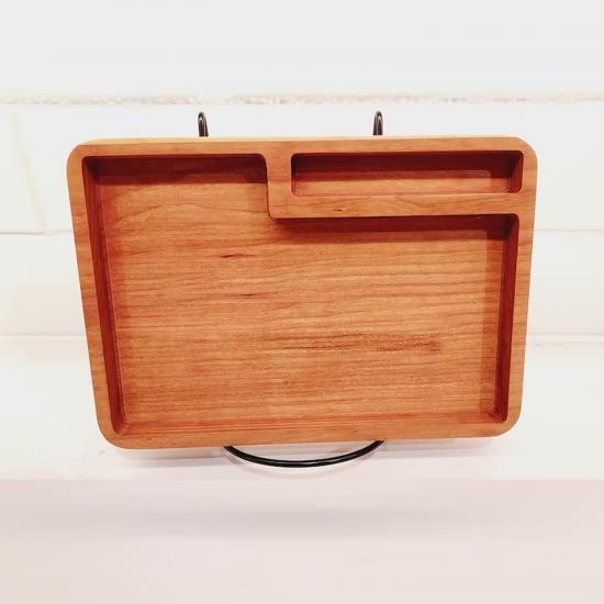 Bamboo Desktop Organizer with Drawers Factory